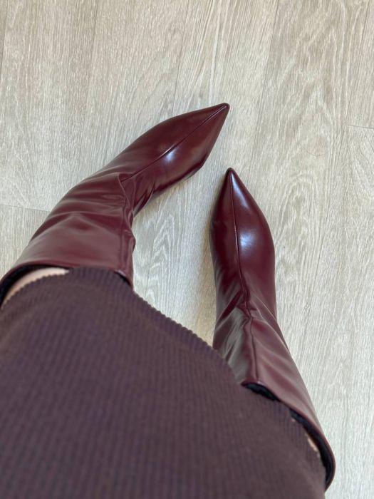 Сапоги шкіряні , чоботи , ботінки , ботфорти