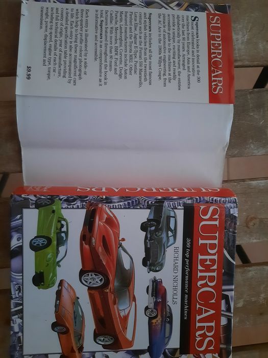 Livro SUPERCARS - estimado