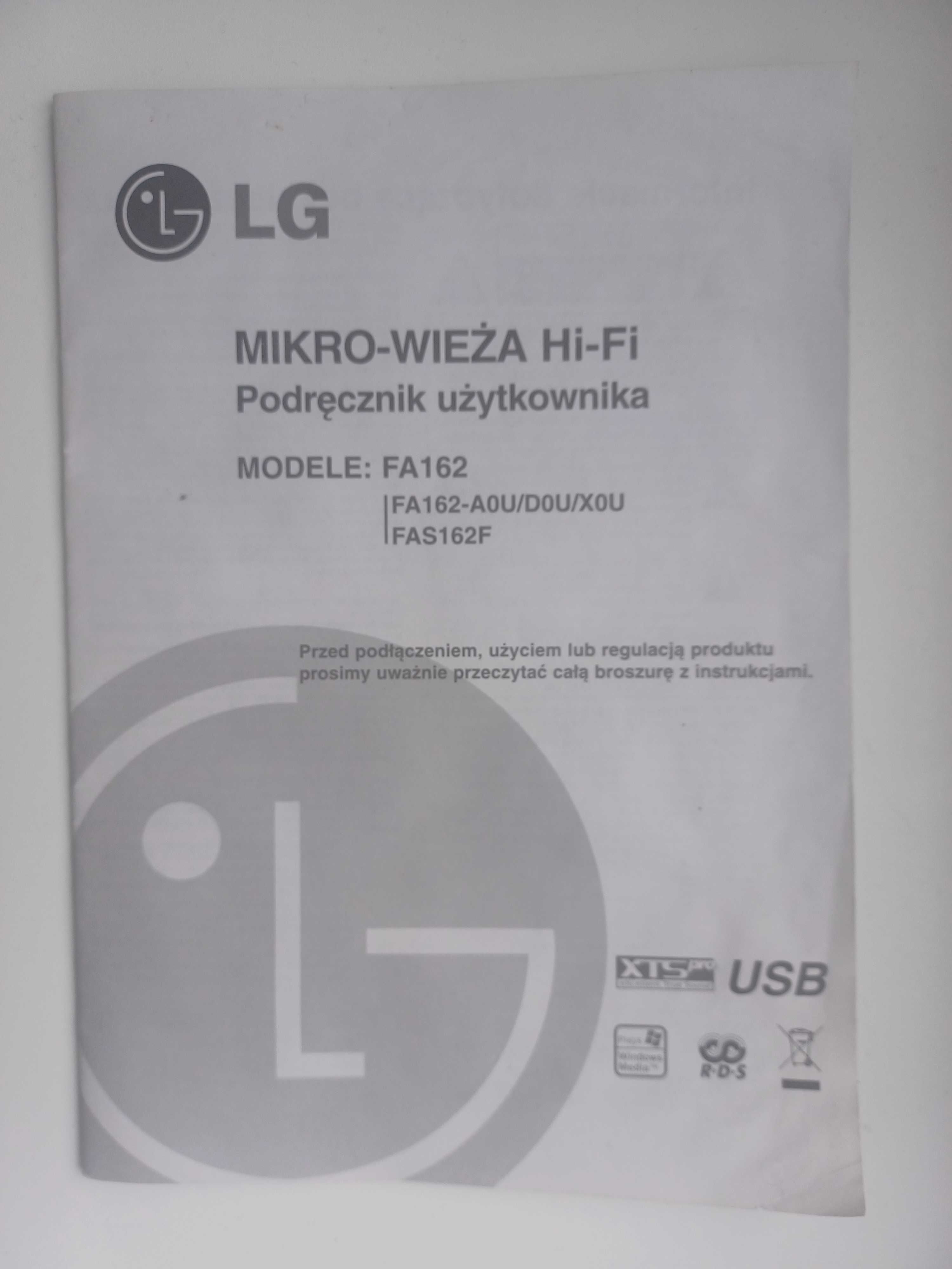 Mikro-wieża HI-FI LG FA162