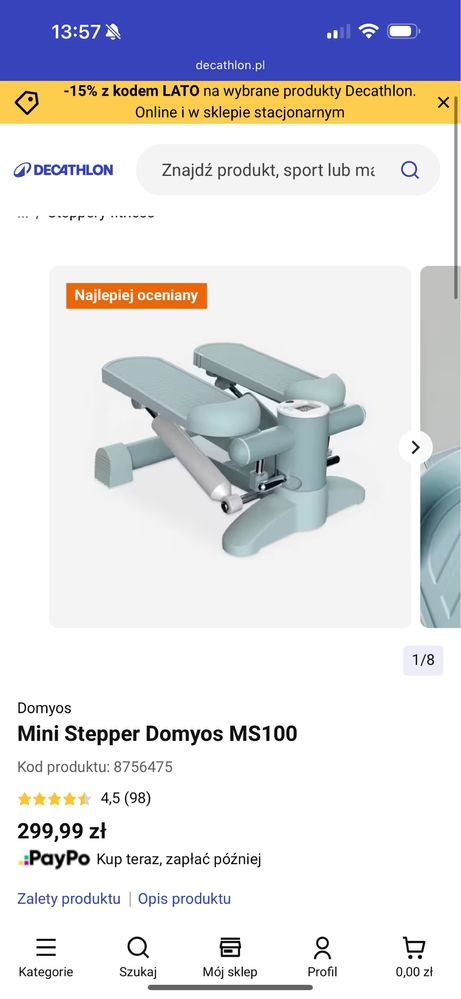 Stepper decathlon