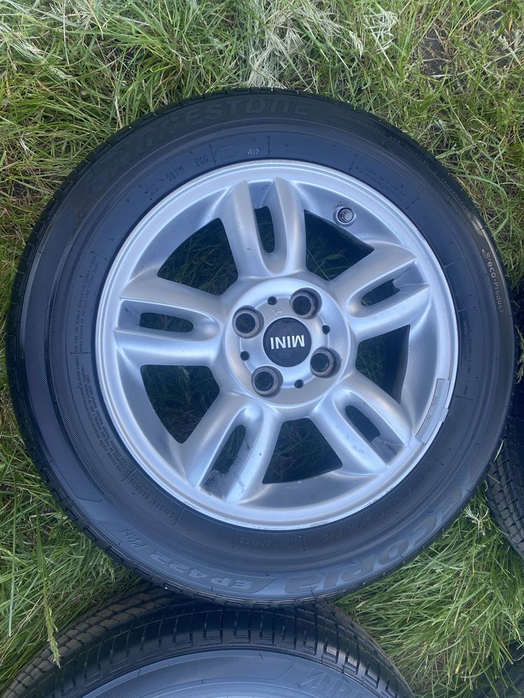 Диски R15 MINI COOPER з резиною Bridgestone 175/65R15