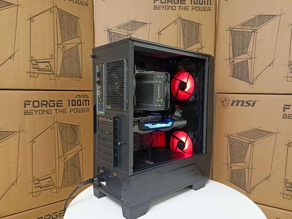 Nowy Komputer Gamingowy Ryzen 7 8700F 2TB 32GB RTX 5070 12gb FV23 RATY