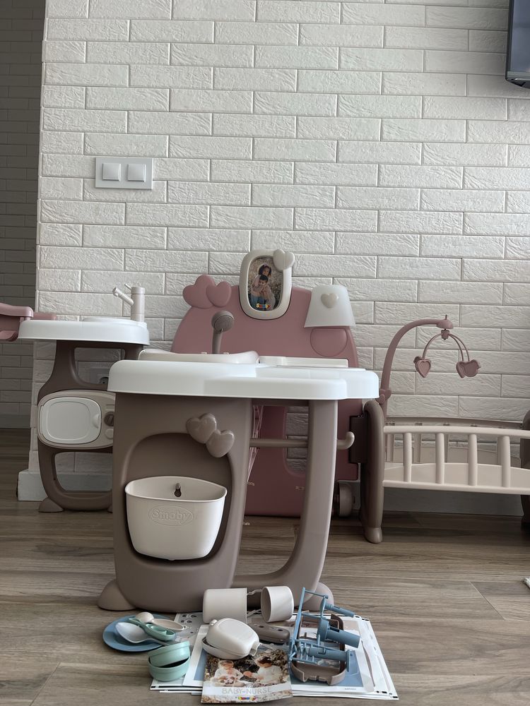 Ігровий набір Smoby Toys Baby nurse. Кімната з спальнею, кухнею та ван