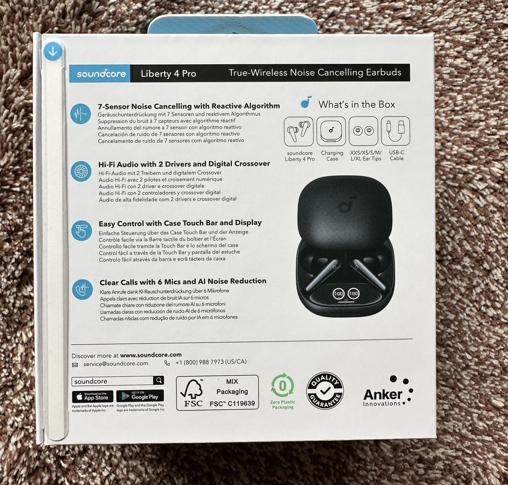 Навушники soundcore liberty 4 pro anker