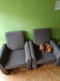 REZERWACJA Oddam dwa fotele- bez psa :)