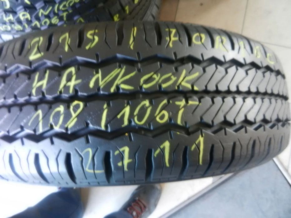 Opony 215/70r16c hankook radial ra08 8,3mm lato para