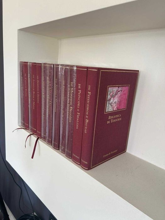 coleção biblioteca de tesouros contos de encantar