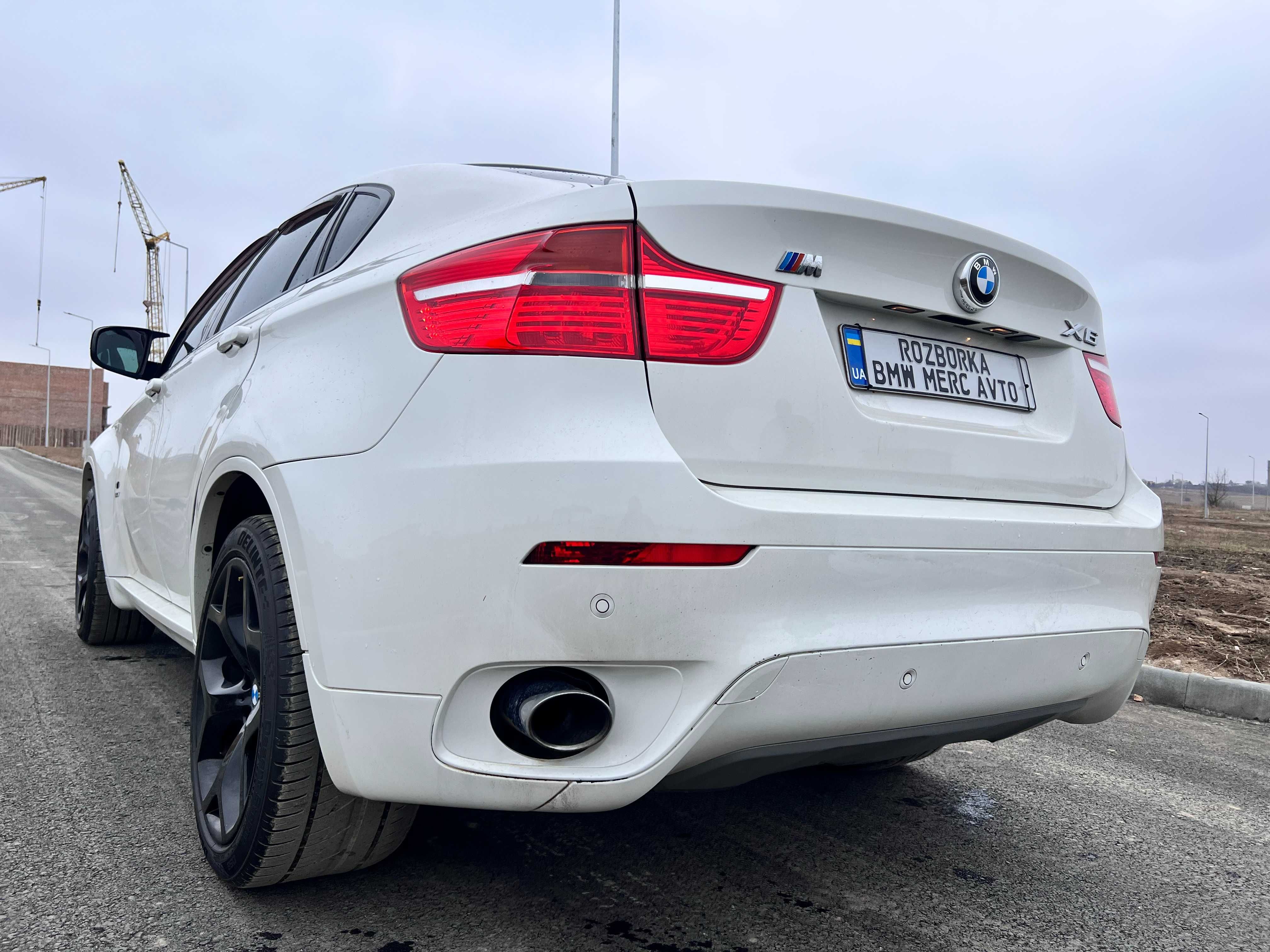 Задній бампер БМВ Х6 Е71 Задний бампер BMW X6 E71 Дорестайл 3/300