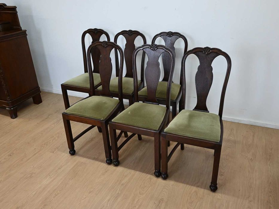 sześć krzeseł komplet 110503
