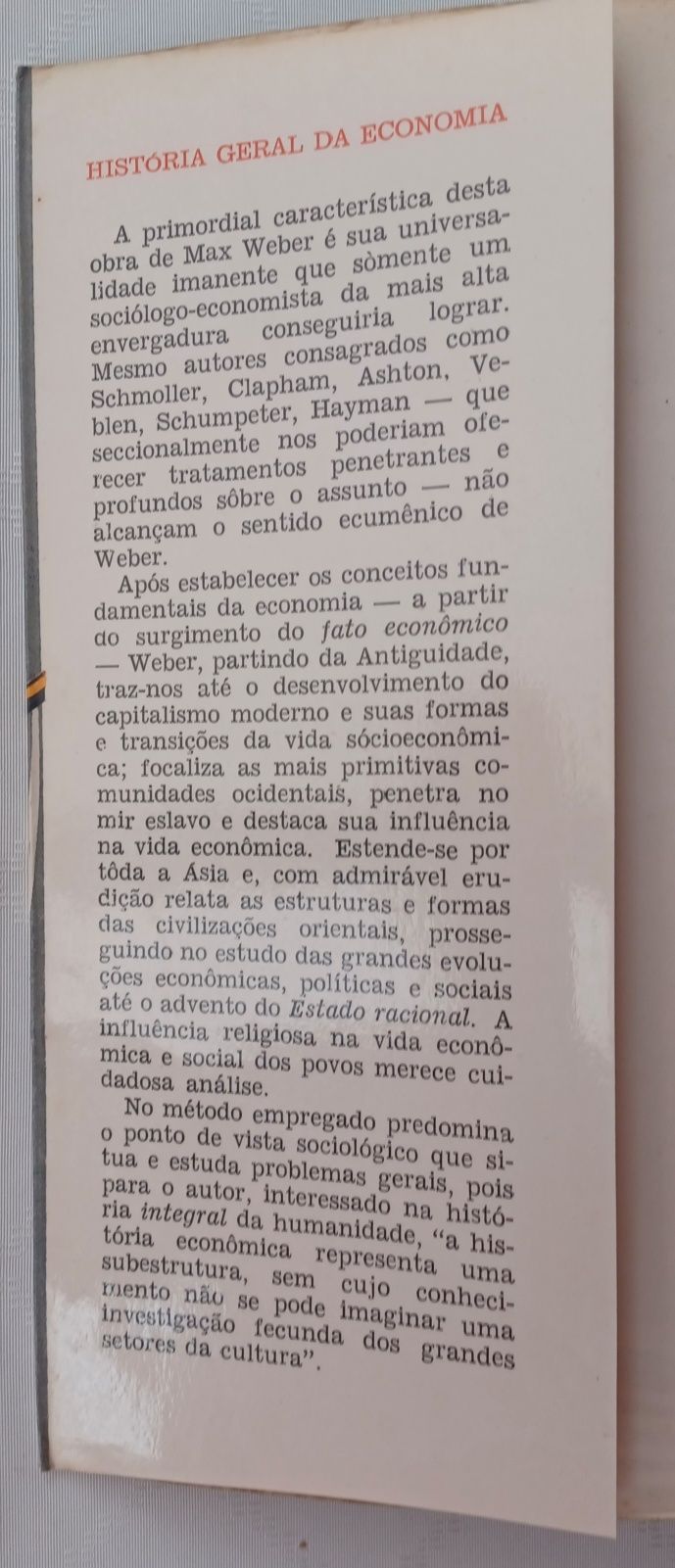 Max Weber - História Geral da Economia