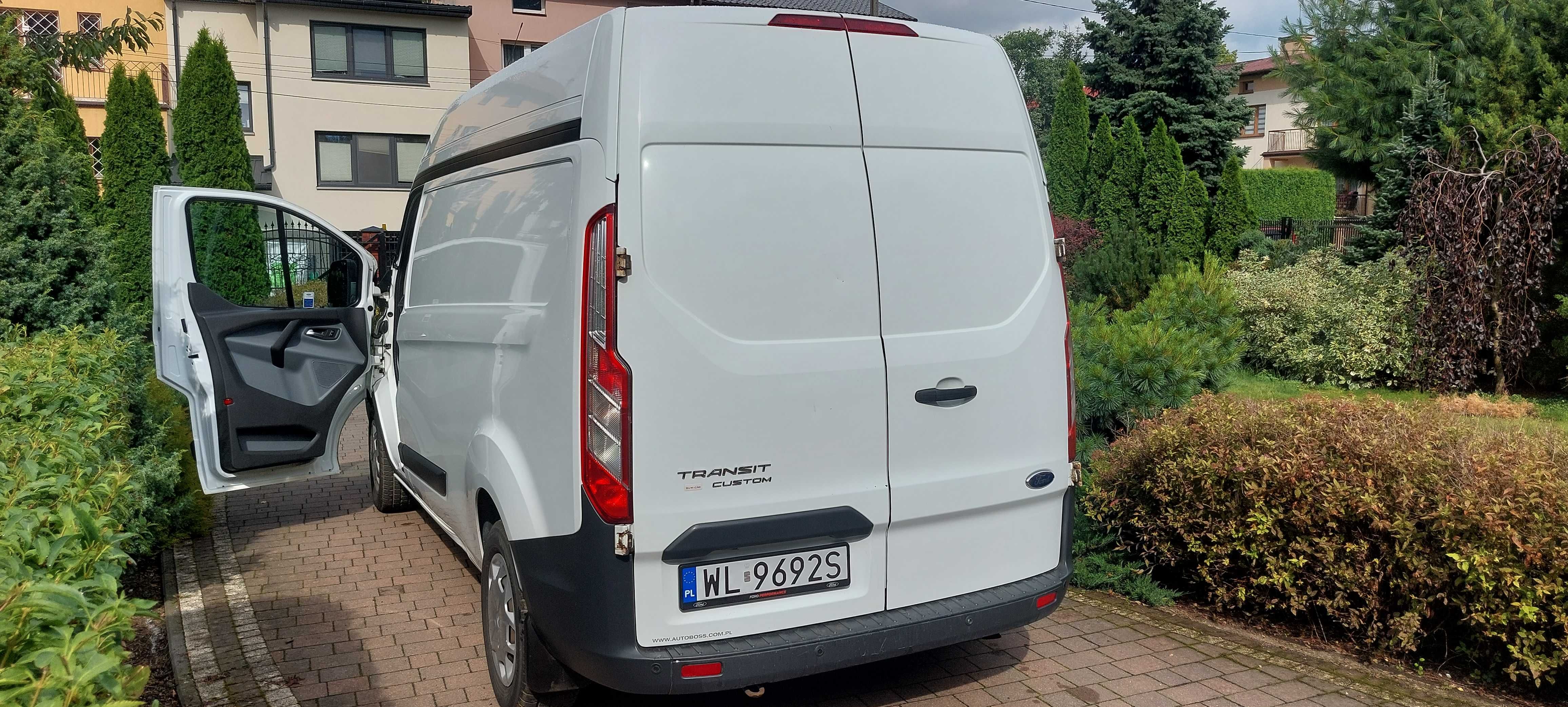 FORD Transit Custom 170KM  L2H2 2017  FV 23% Salon Polska