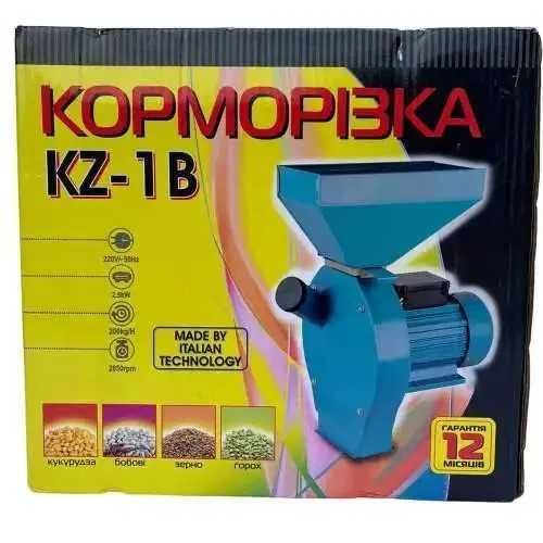 Зернодробілка Корморізка Кормподрібнювач Крупорушка зерномолка
2500Вт