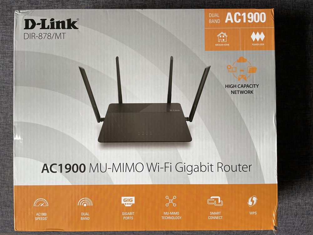 Router D-Link AC1900 DIR-878/MT
