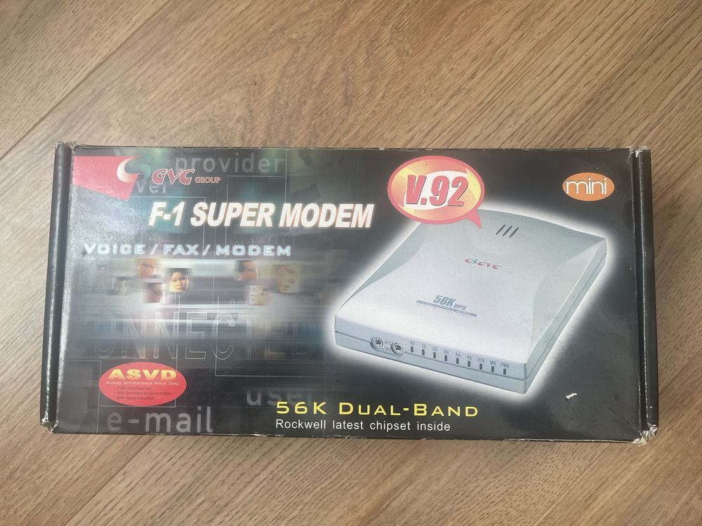 Модем GVC GROUP 56K Dual F-1 Super modem