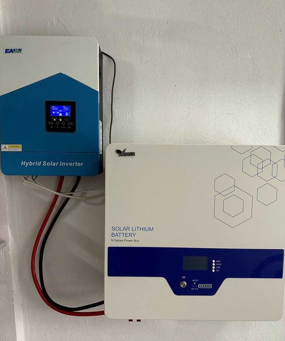 Батарея для резервного живлення Anern (LiFePO4) 24В 200А - 5.12кВт*г