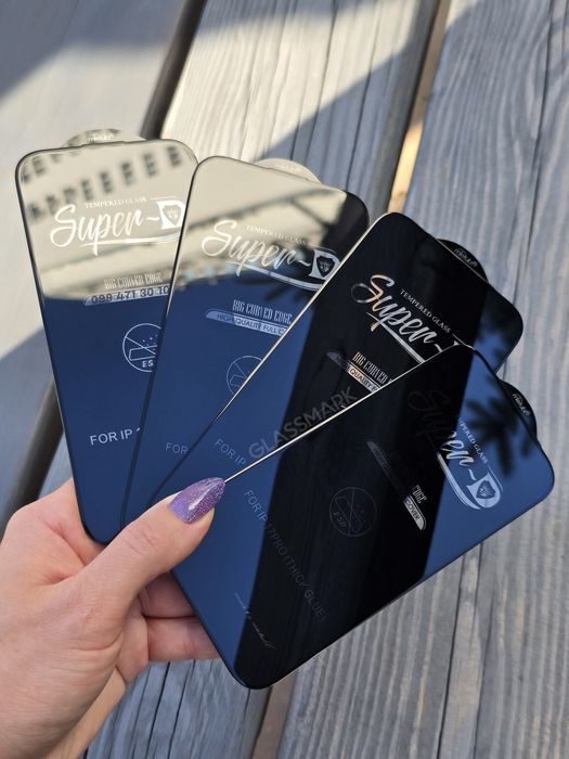 Захисне скло iPhone 17 | Air | Pro | Pro Max защитное стекло 17pro max