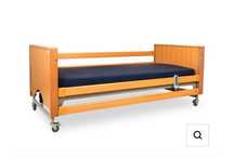 Cama elétrica c/ colchão e mesa de apoio