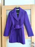 Fioletowa marynarka Zara surdut xs 34