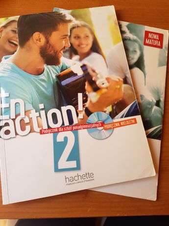 En action 2 podręcznik+ ćwiczenia