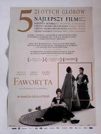 Plakat filmowy oryginalny - Faworyta