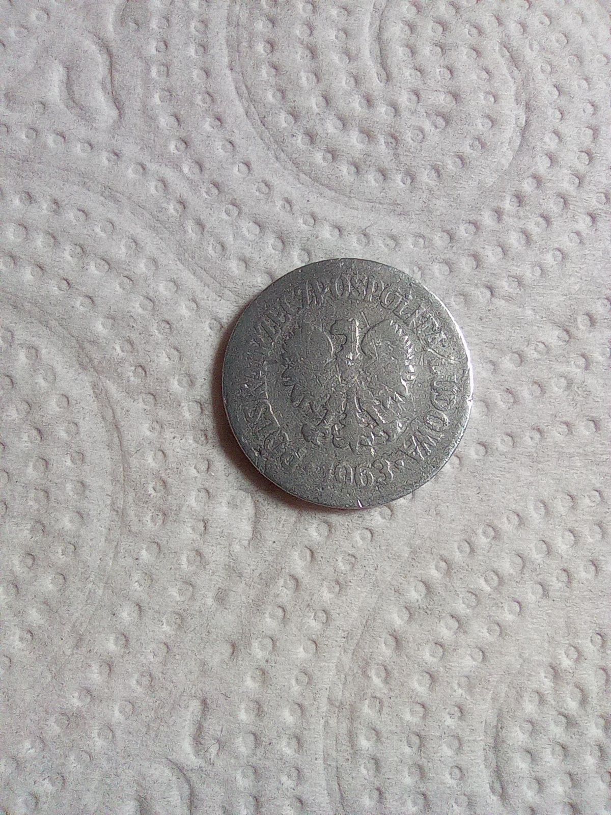 10gr z 1963r. Bez znaku mennicy