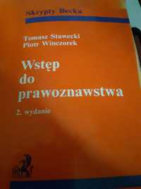 Wstęp do prawoznawstwa Tomasz Stawecki Piotr Winczorek