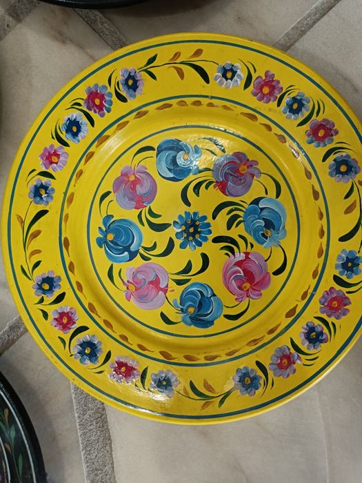 Pratos alentejanos pintados à mão