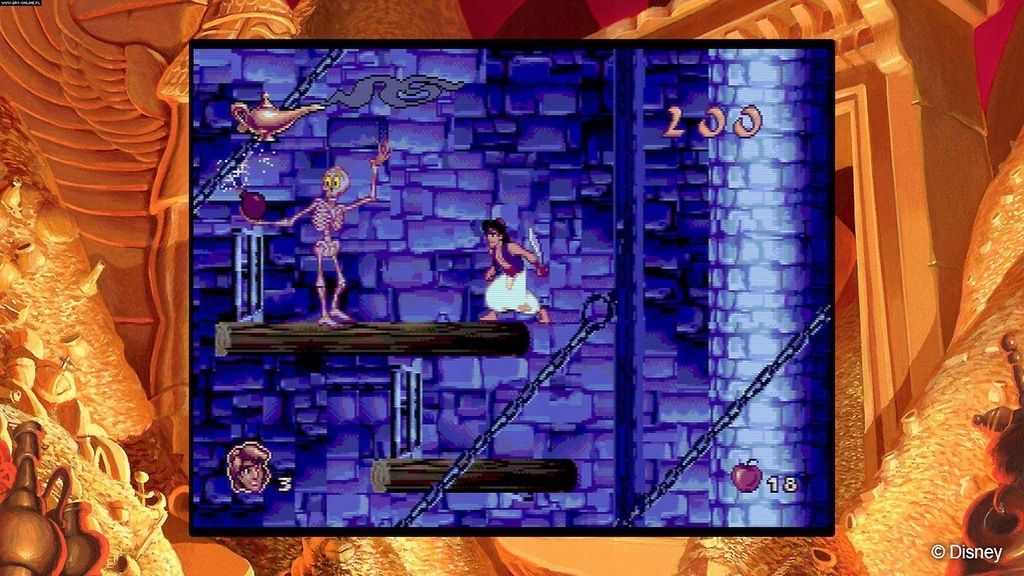 Aladdin Lion King Alladyn Król Lew Gra na PS4