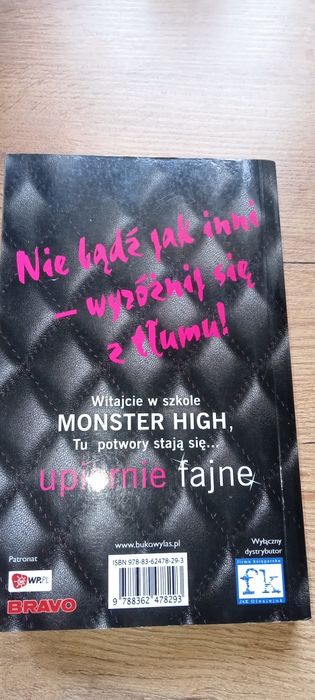 Książki Monster High 1 i 2