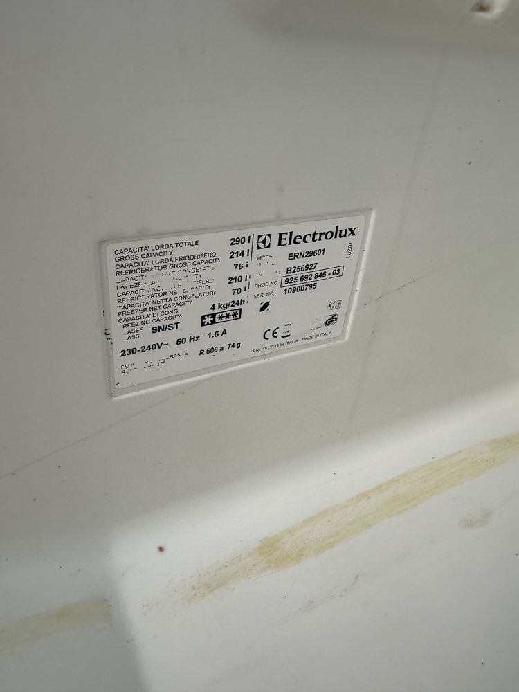 Lodowka electrolux do zabudowy