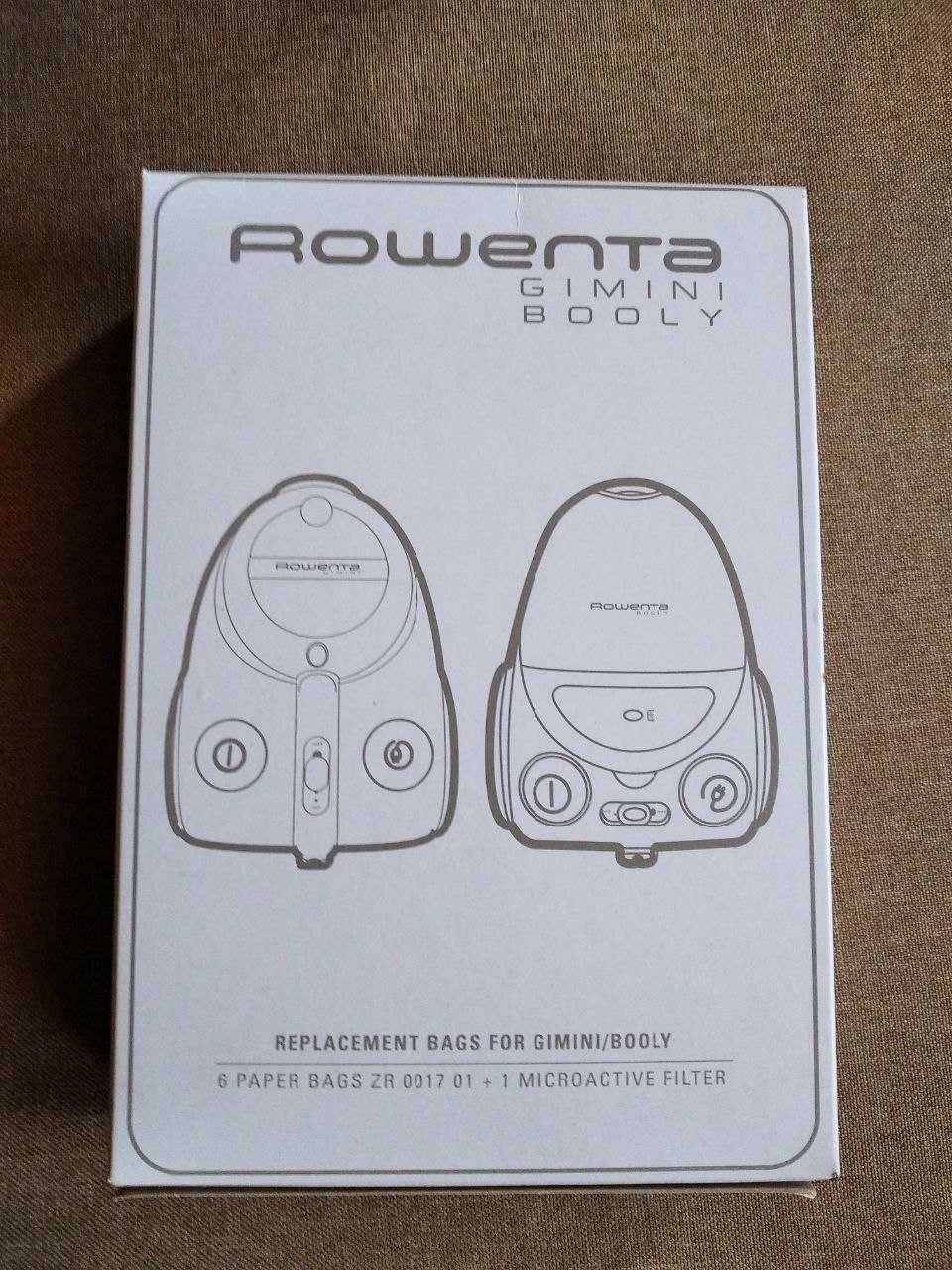 Rowenta мешки для пылесоса. Gimini/booly ZR0017 01