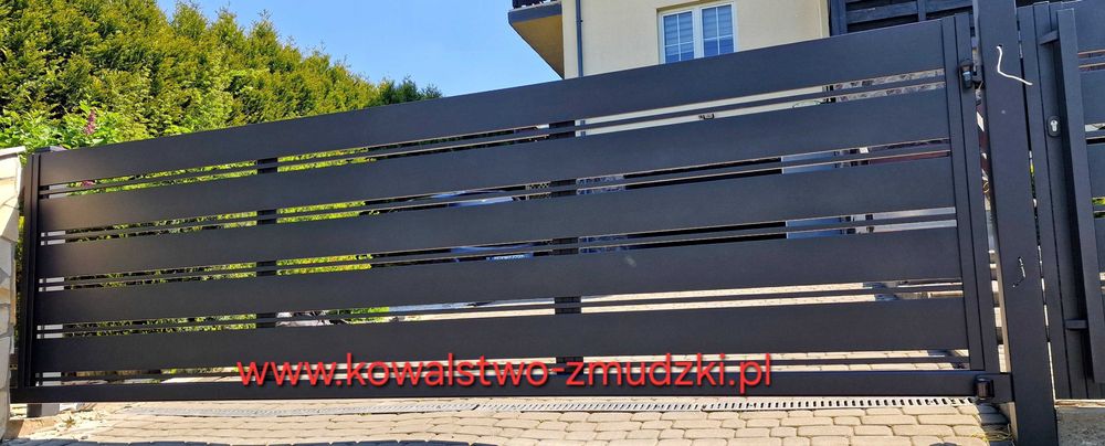 Ogrodzenie nowoczesne balustrady brama na wymiar kowalstwo