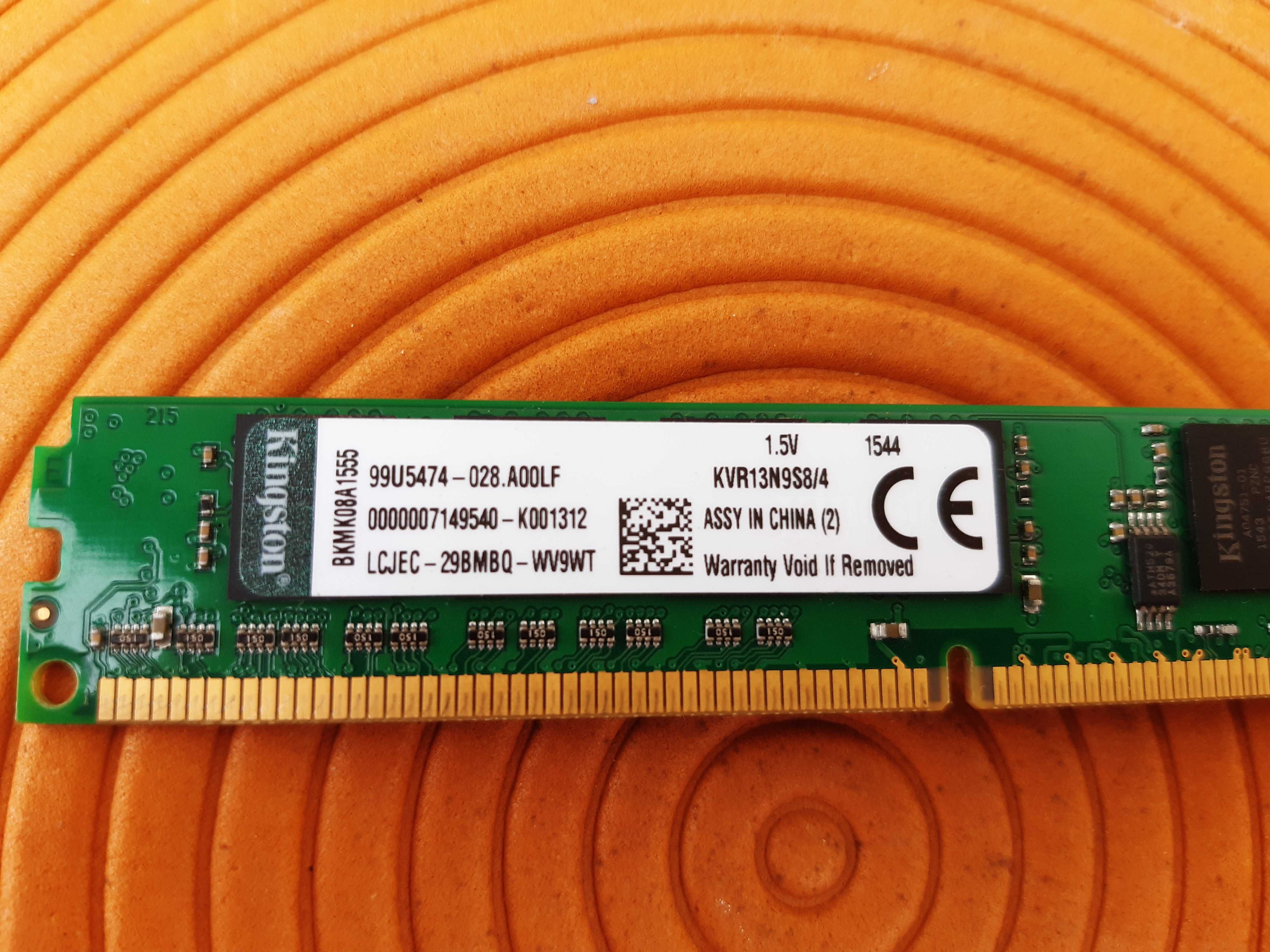 Ram Kinston DDR3 4GB 1333Mhz