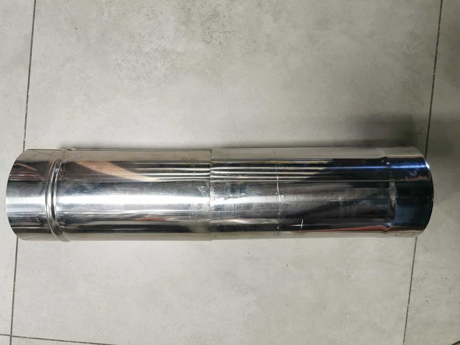 Rura prosta Komin-Flex 120 mm kwasówka kwasoodporna wkład komino 2szt