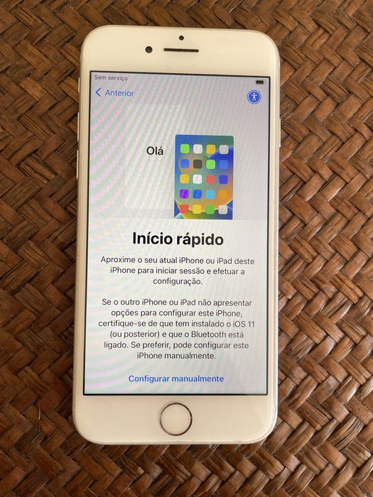 iPhone 8 Branco Otimo estado