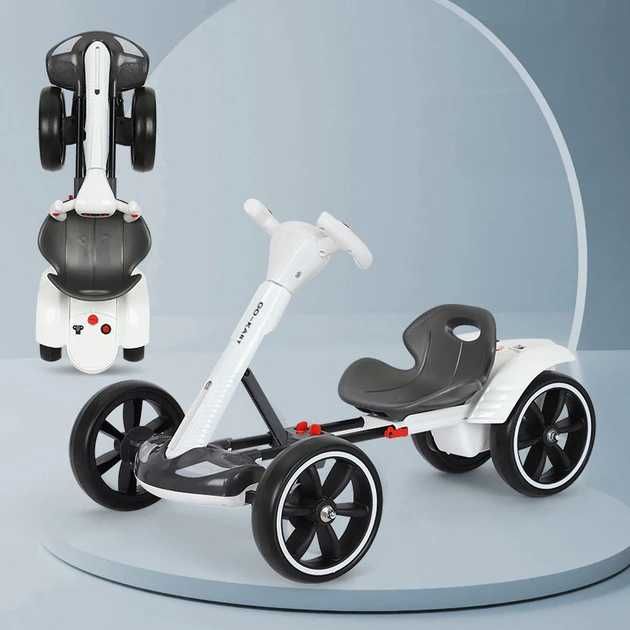Дитячий електромобіль Go-Kart складаний / На акумуляторі 6V