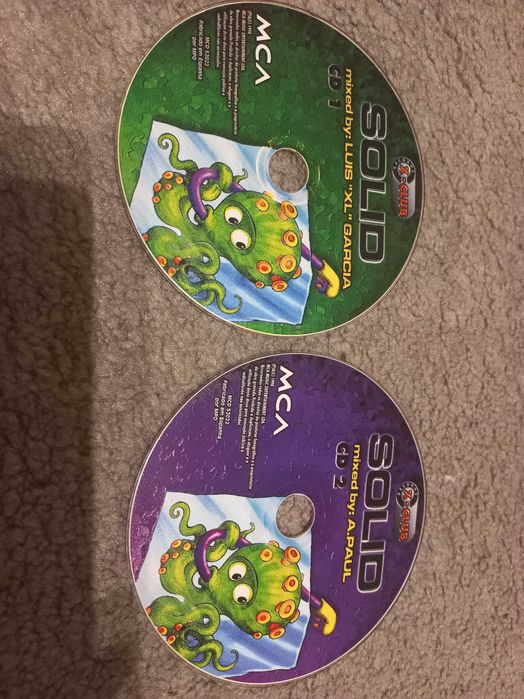 Cds de musica Solid cd1 e cd2