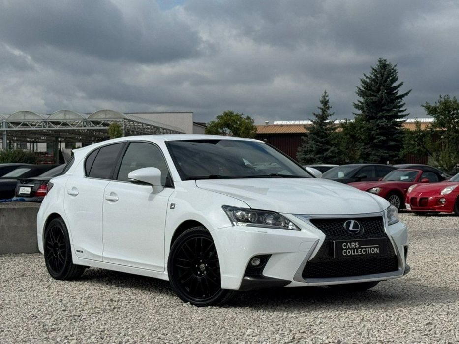 Lexus CT Salon Polska / Bezwypadkowy / F-Sport / Tempomat / FV marża