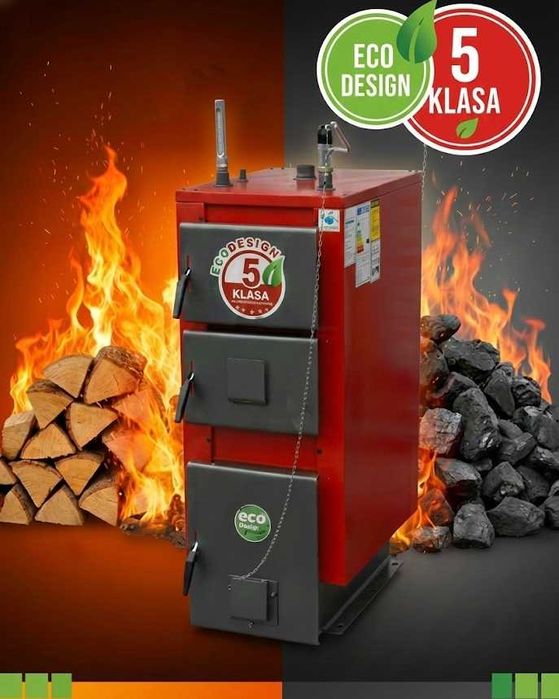 Kocioł 5 Klasa FENIKS UNI 10kW Zasypowy na drewno  | PRODUCENT PLESZEW