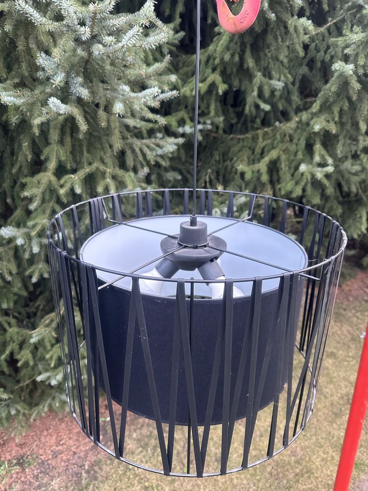 Nowoczesna lampa wisząca loft / industrialna 3xE27