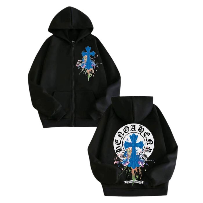 Chrome Hearts Logo унисекс Хром Хартс с крестами Новинка толстовка
