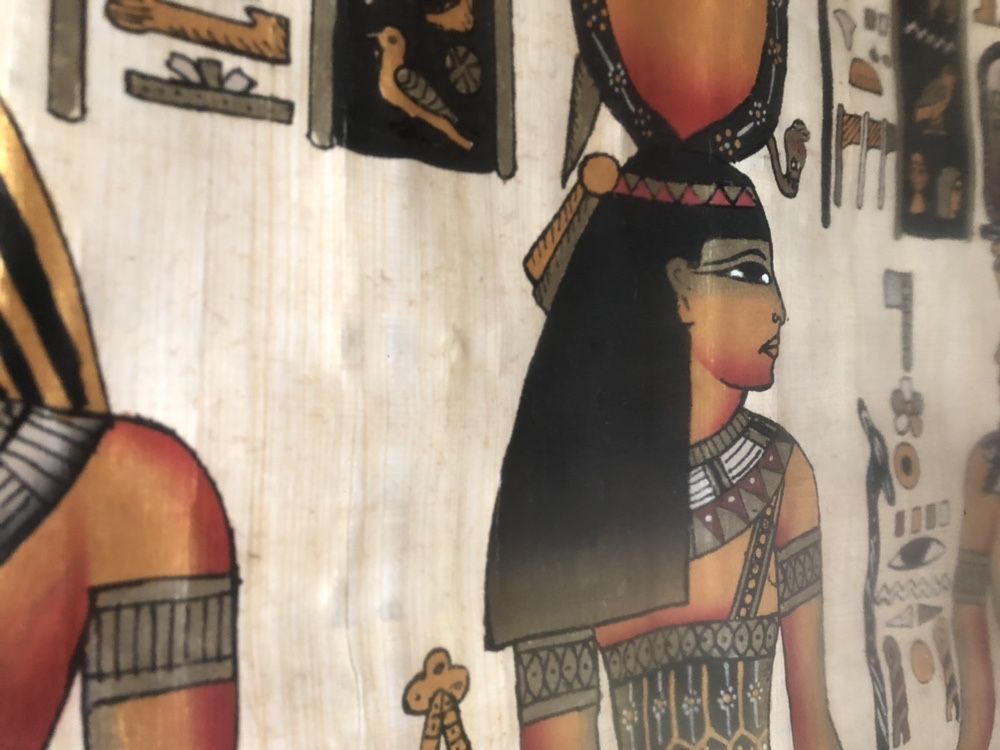 Obraz Egipt papirus, duży!