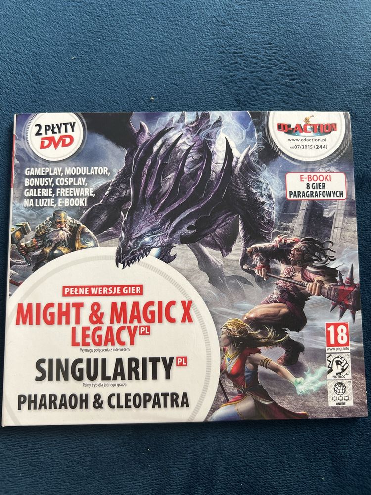 Singularity, Pharaoh & Cleopatra, M&M X CD-Action 07/2015 CDA 244