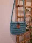 10 Mala/Saco Crochê Artesanal, feito à mão.