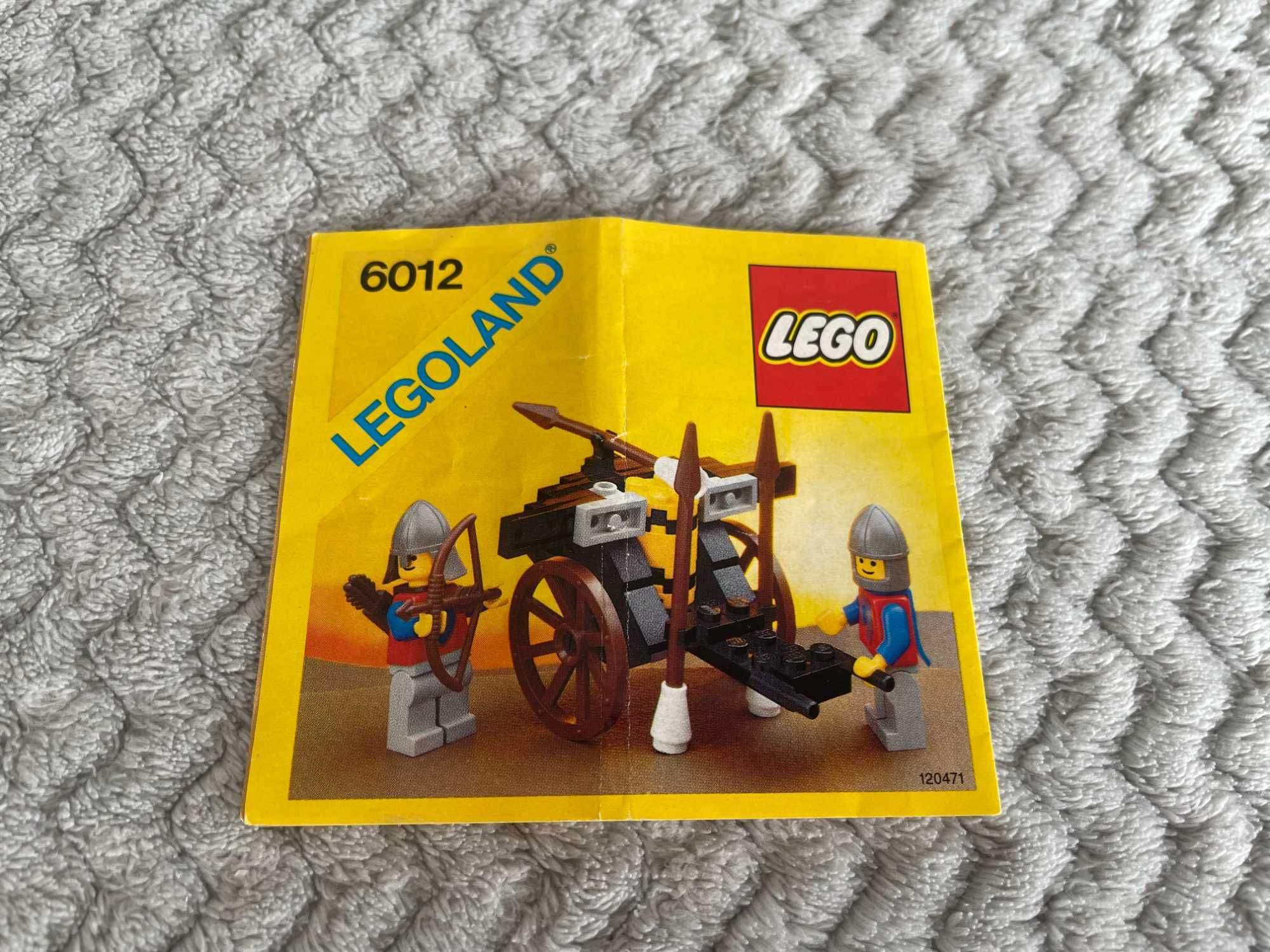 Lego 6012 Siege Cart = kompletny w 100% + instrukcja