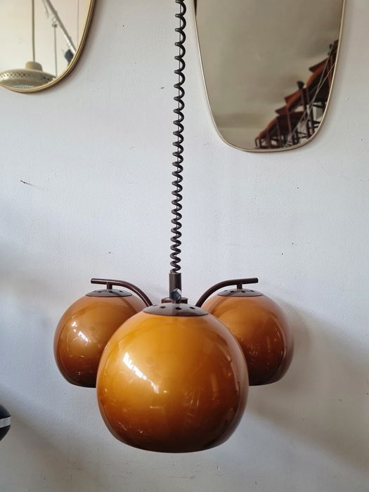 Lampa podłogowa ,dwupunktowa,Space Age ,Szarvasi, Węgry,lata 70 Mid-c