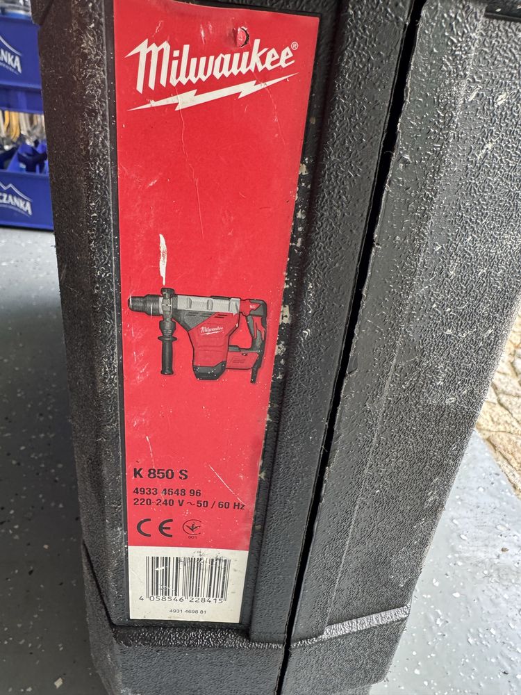Młot wiercąco-kujący SDS-MAX K850S Milwaukee