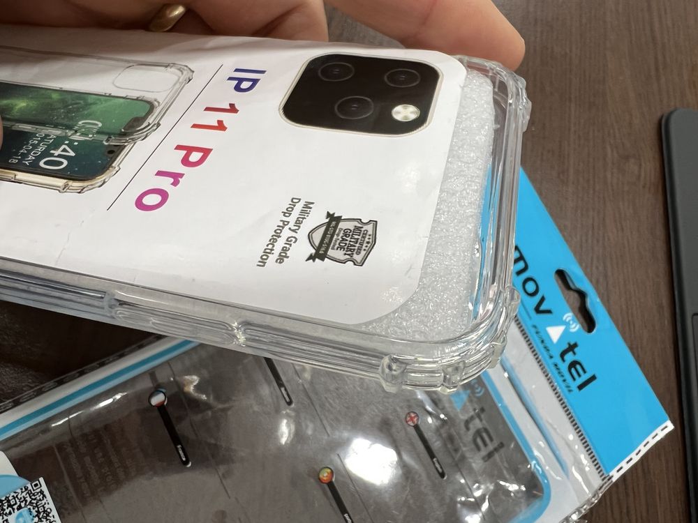 Capa transparente Apple Iphone 11 Pro 5.8” reforcada nos cantos