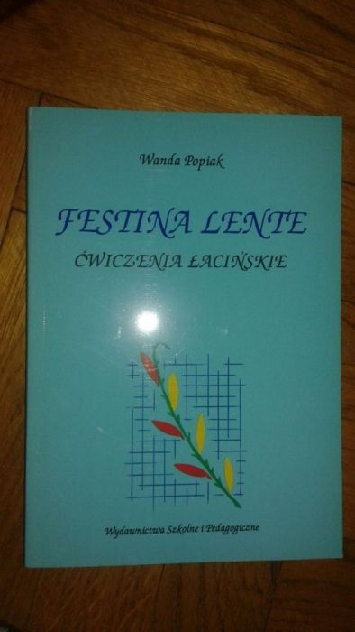 Wanda Popiak Festina Lente Łacina