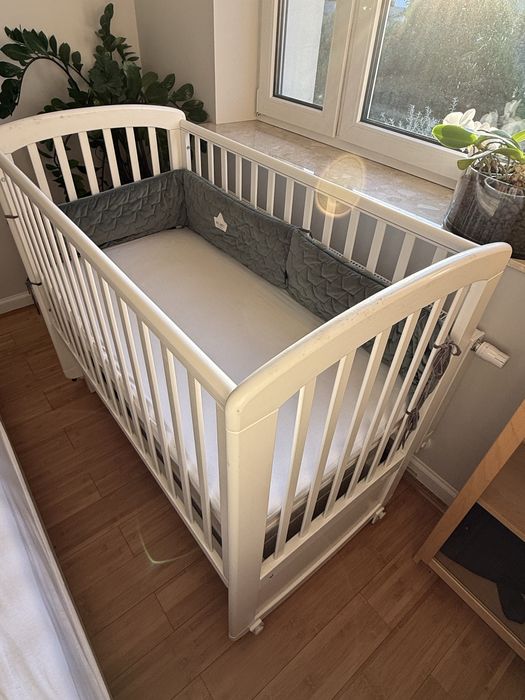 Troll de lux Glider Cot Łóżeczko łóżko kołyska